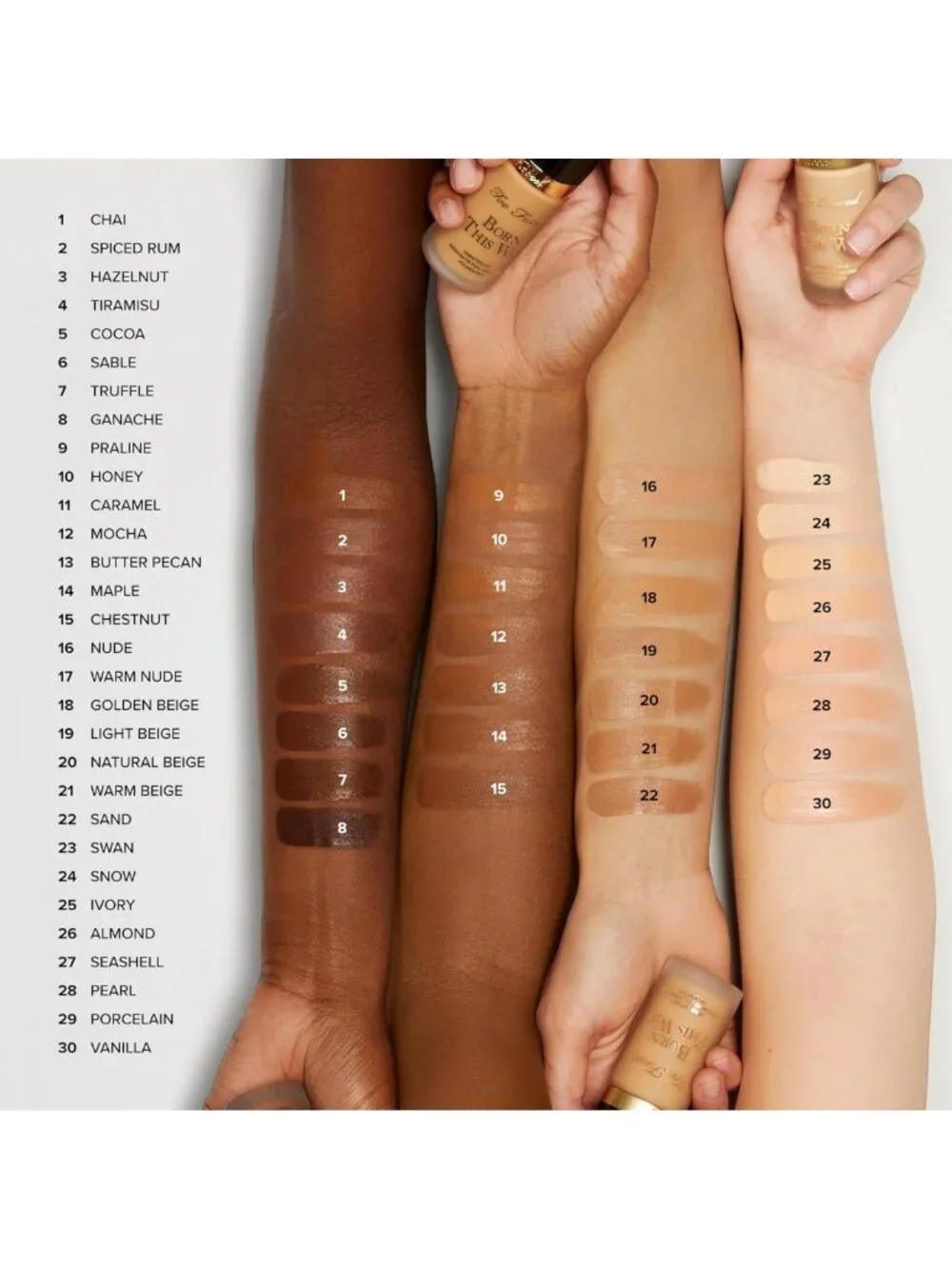 Natural Finish Longwear Liquid Foundation | Medium-To-Full Coverage | Hydrating
